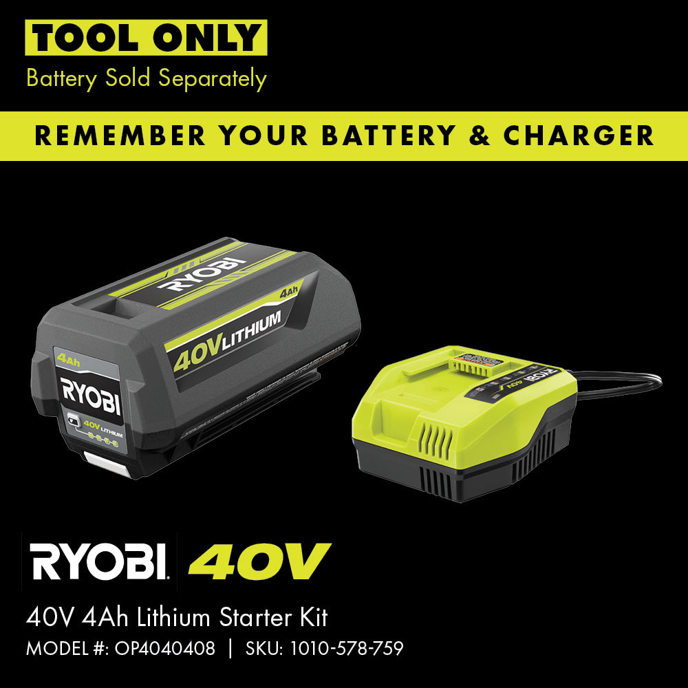 40V HP Brushless Edger