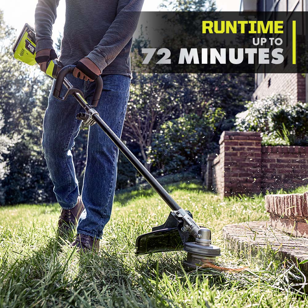 40V HP BRUSHLESS 600 CFM WHISPER SERIES BLOWER & 15" CARBON FIBER STRING TRIMMER COMBO KIT Image 6