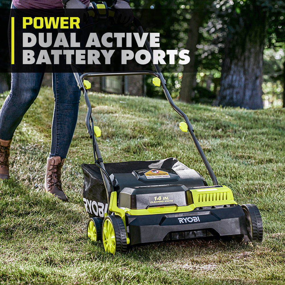 18V ONE+ HP Brushless 14" Dethatcher/Aerator Kit