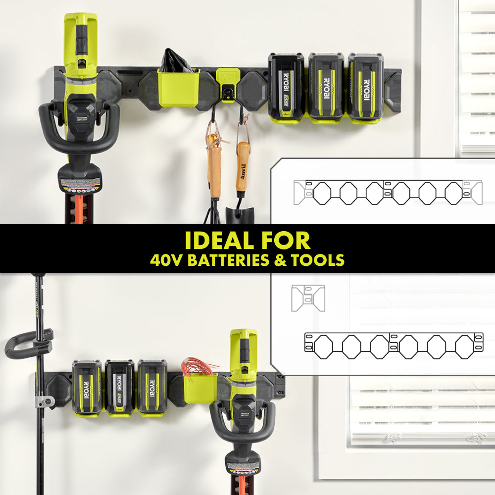 2 PC. Wall Rail Set