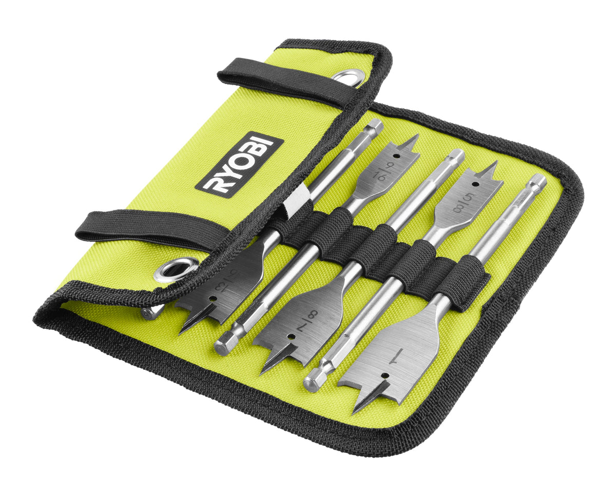10 PC. WOOD SPADE BIT SET Image 3