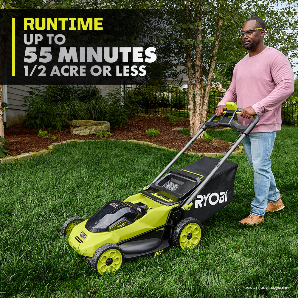40V HP Brushless 20" Self-Propelled Multi-Blade Mower Kit
