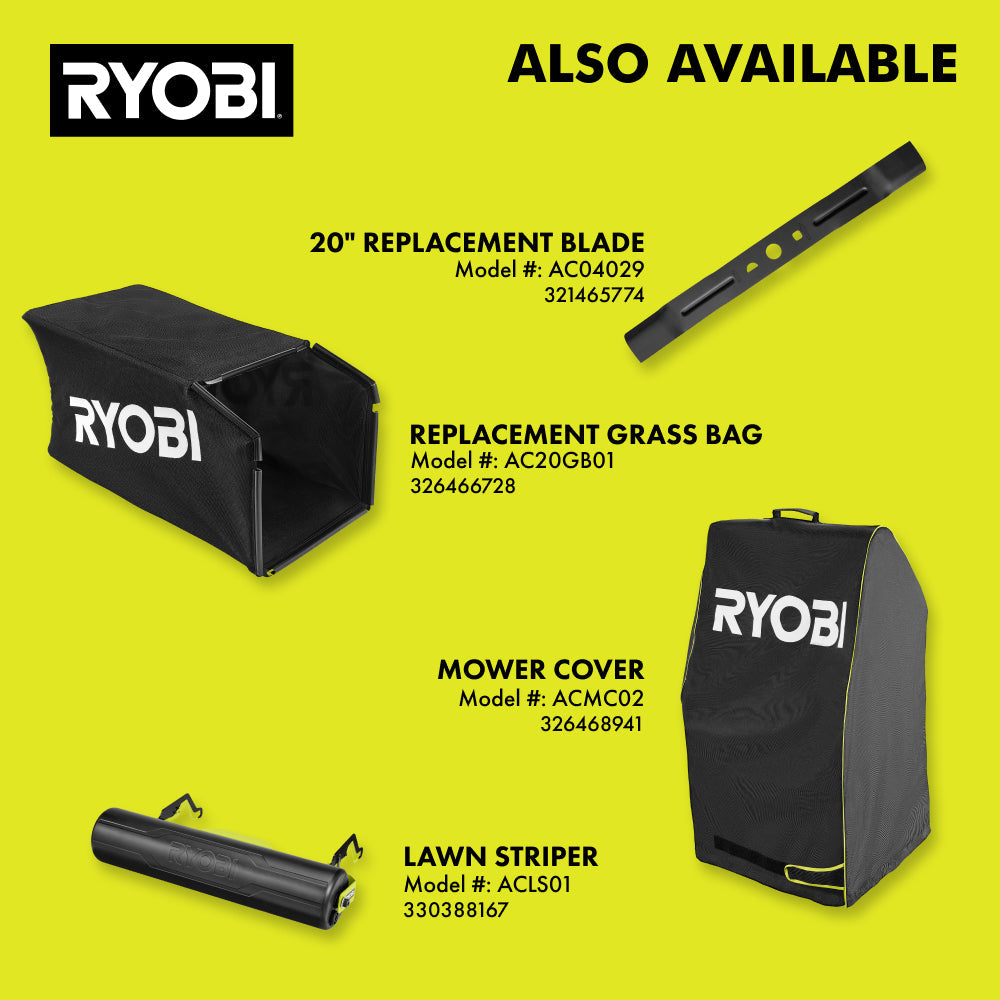 18V ONE+ HP Brushless 20" Self-Propelled Mower Kit