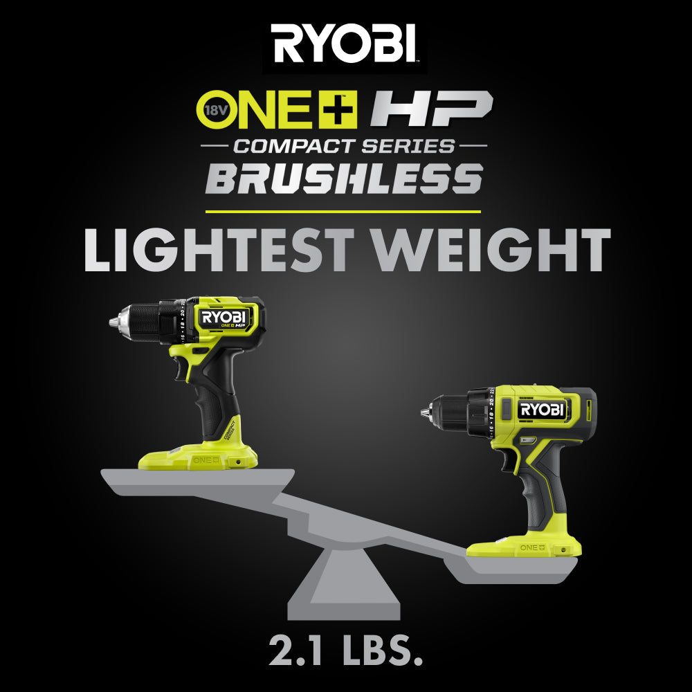 18V ONE+ HP Compact Brushless 1/2" Drill/Driver
