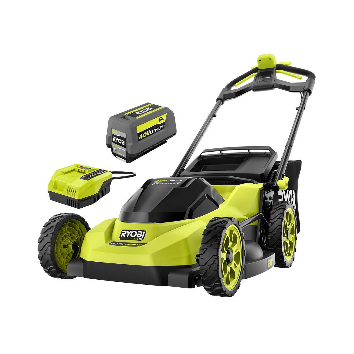 40V HP Brushless 20" Self-Propelled Mower Kit