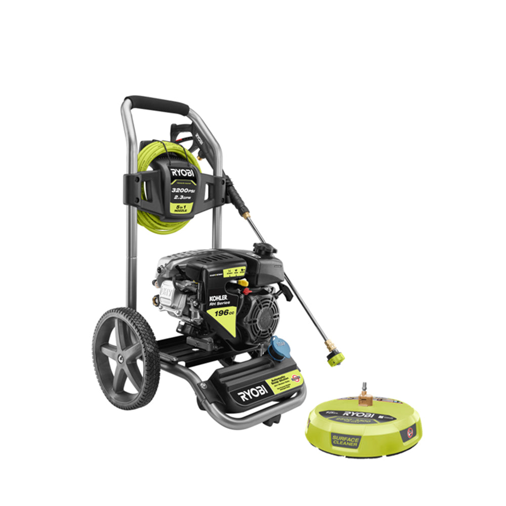3200 PSI KOHLER GAS PRESSURE WASHER with 15" Surface Cleaner Image 1